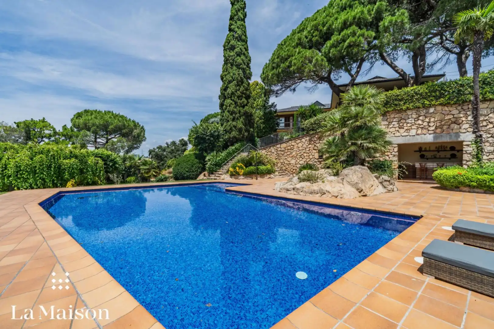 Piscina de Casa o xalet en venda en La Roca del Vallès amb Calefacció, Jardí privat i Traster