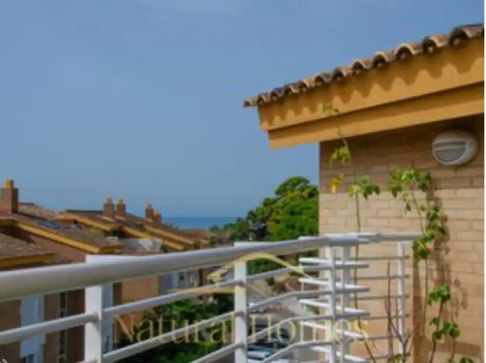Terraza de Dúplex de alquiler en Sant Andreu de Llavaneres con Aire acondicionado, Calefacción y Parquet