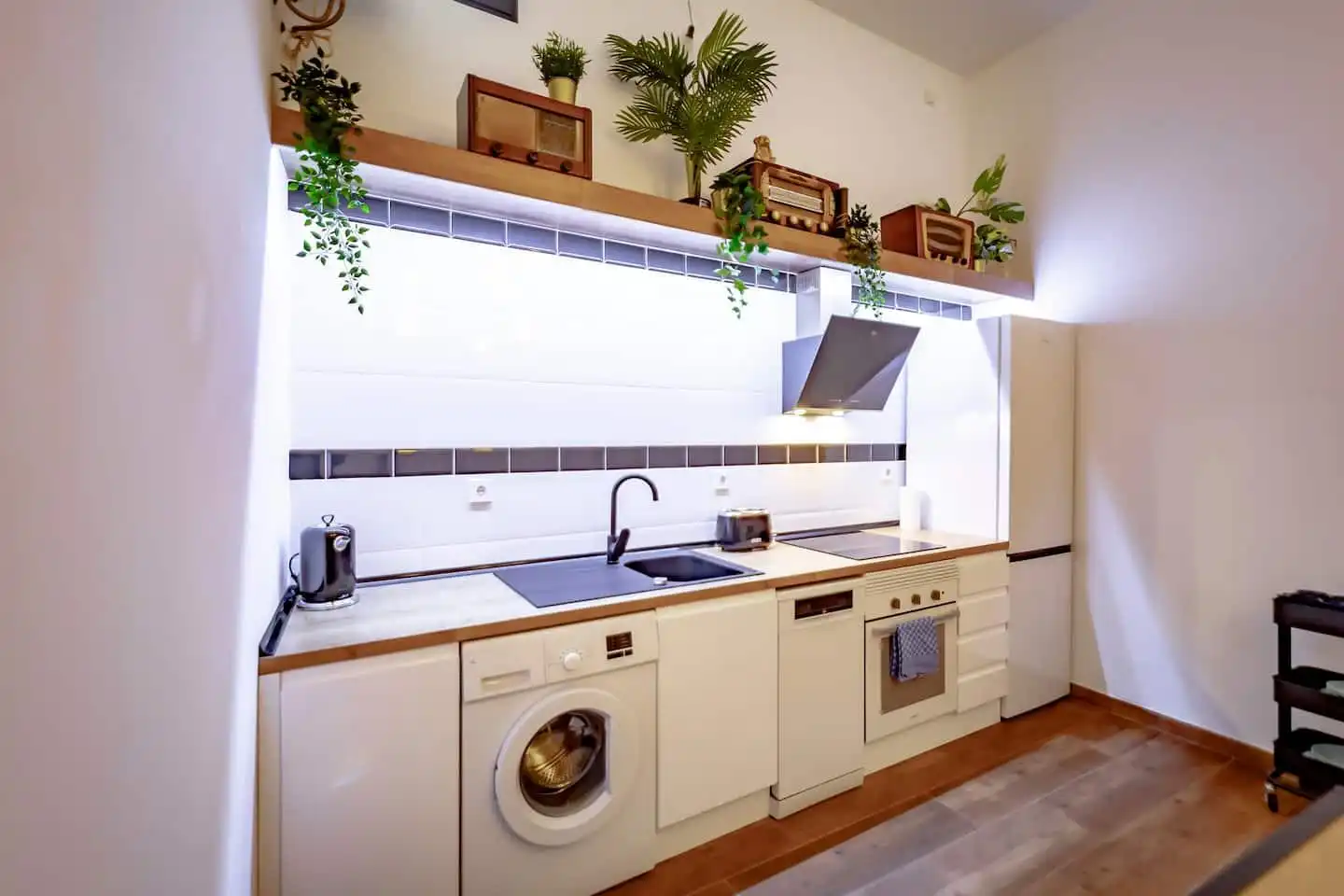 Küche von Wohnung zur Miete in Sevilla mit Terrasse, Möbliert und Internet
