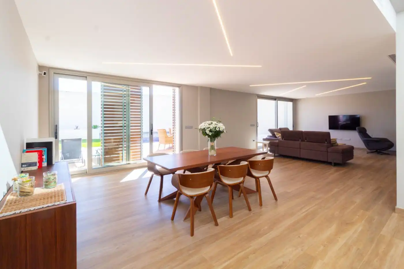 Dining room of Houses for sale in Turís  with Air Conditioner, Heating and Private garden