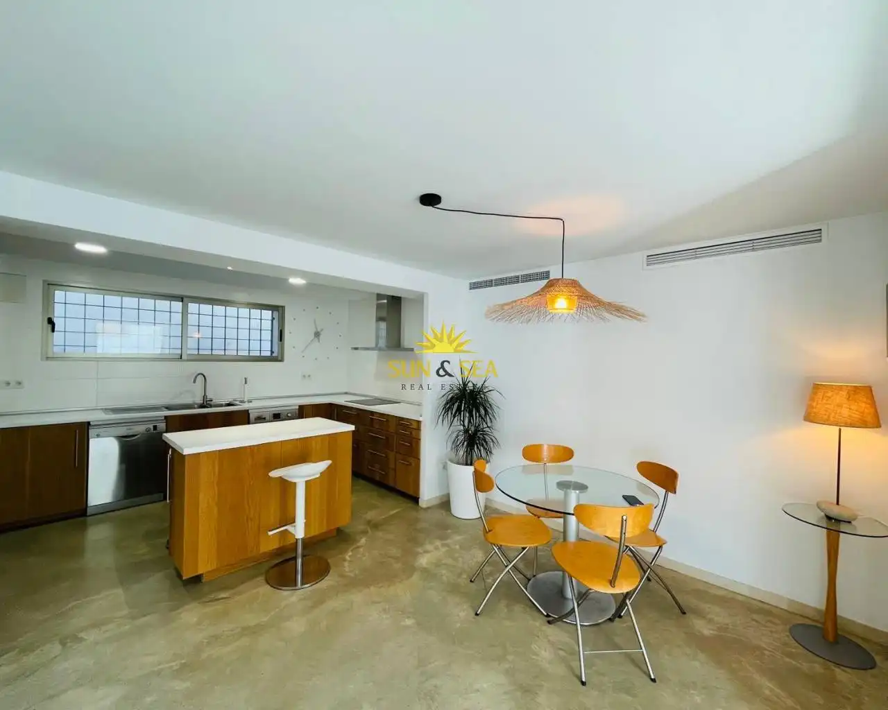 Kitchen of Houses for rent in Alicante / Alacant  with Air Conditioner, Heating and Terrace