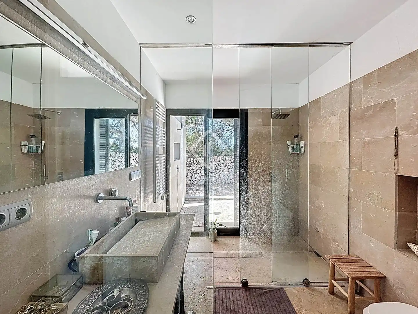 Bathroom of Houses for sale in Sant Lluís  with Air Conditioner, Heating and Private garden