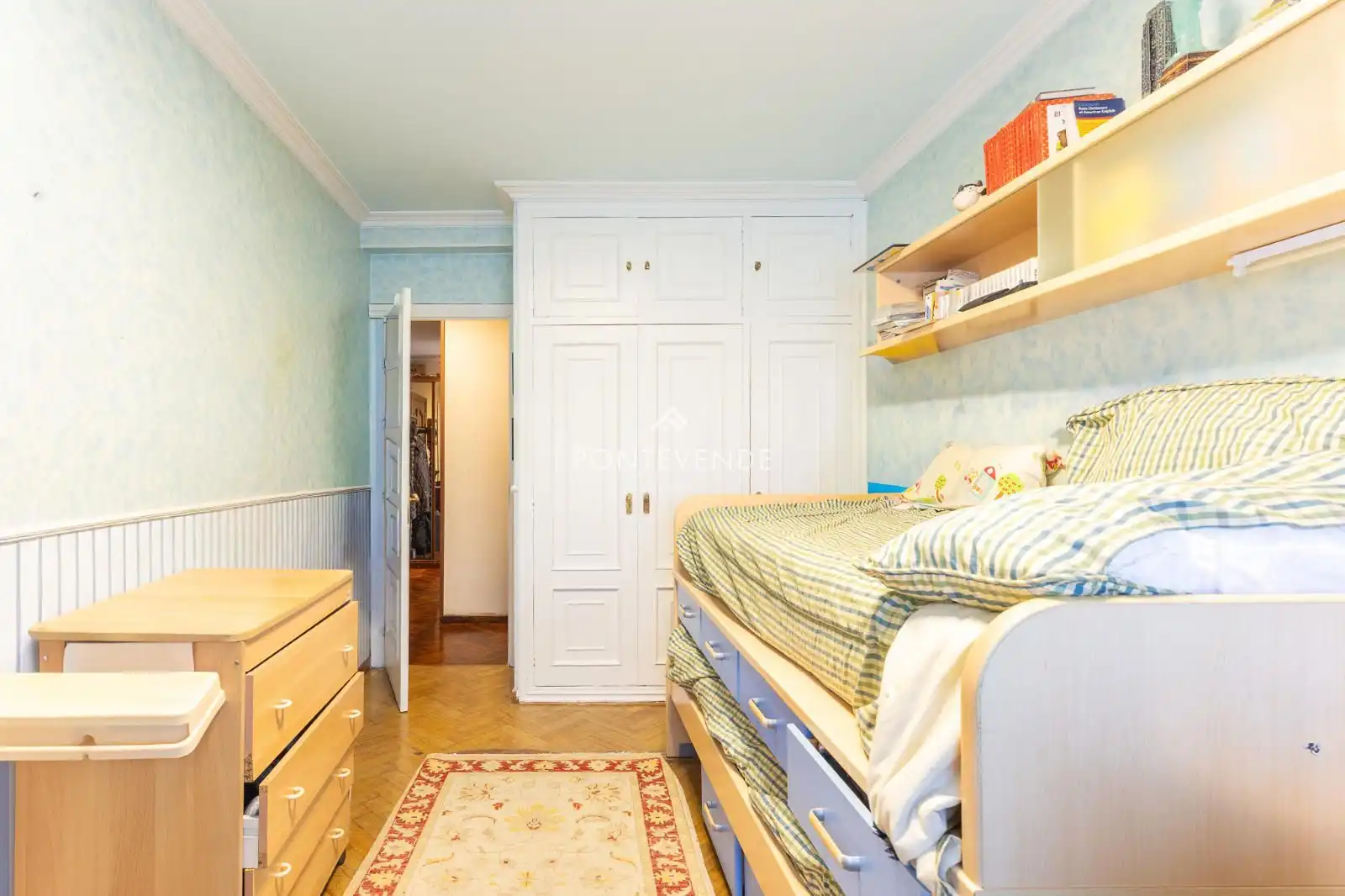 Schlafzimmer von Wohnung zum Verkauf in Vilagarcía de Arousa mit Heizung