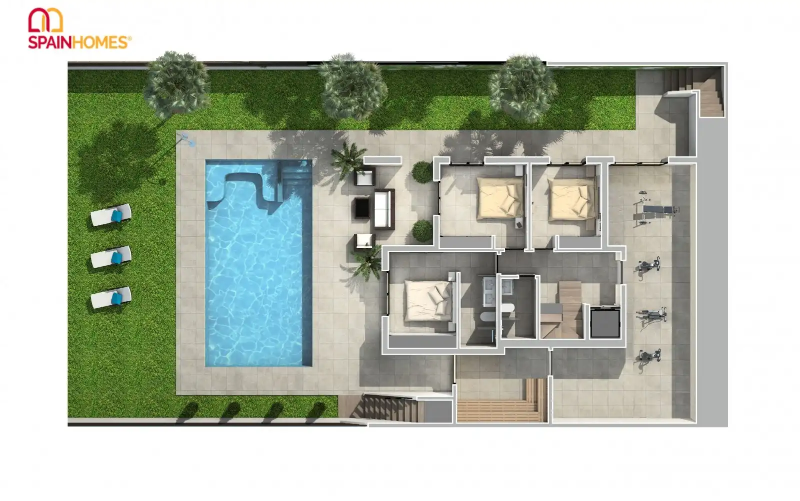Casa o xalet en venda en Rojales amb Aire condicionat, Jardí privat i Terrassa