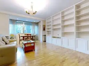 Wohnzimmer von Wohnung zur Miete in Madrid mit Klimaanlage, Heizung und Möbliert
