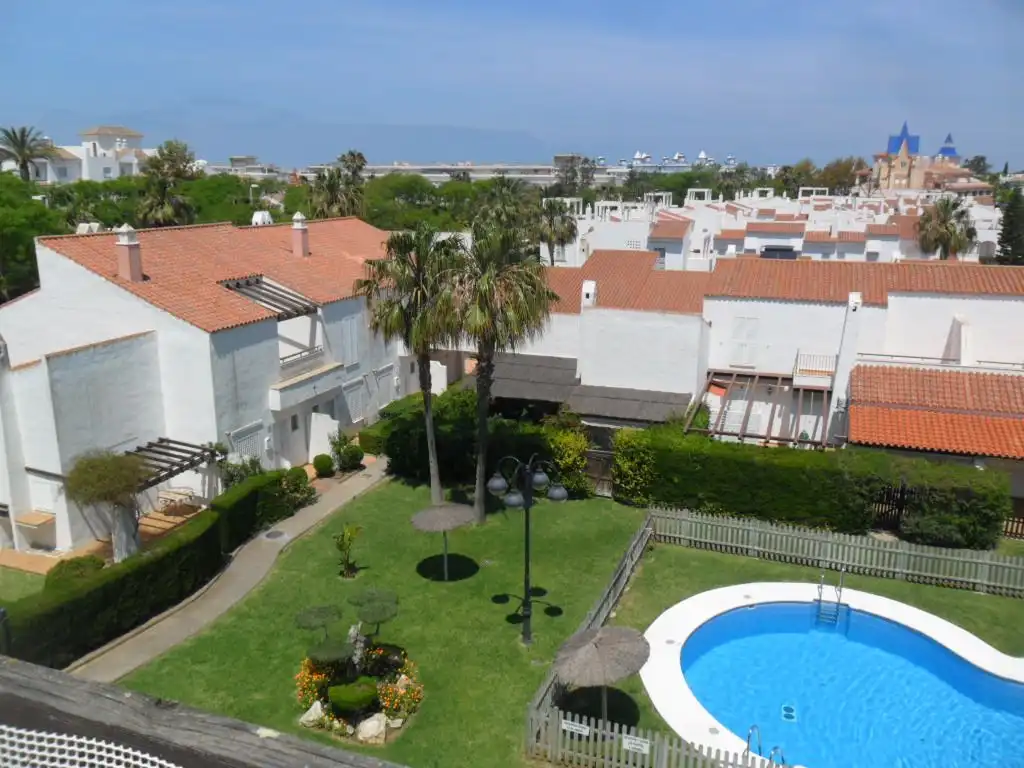 Garden of Attic for rent in Rota  with Terrace, Furnished and Oven