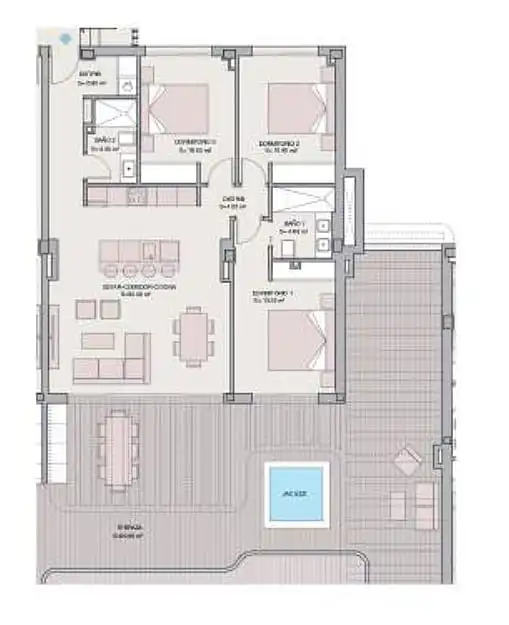 Apartment mit Aufzug zum Verkauf in Punta Plata, imagen 11