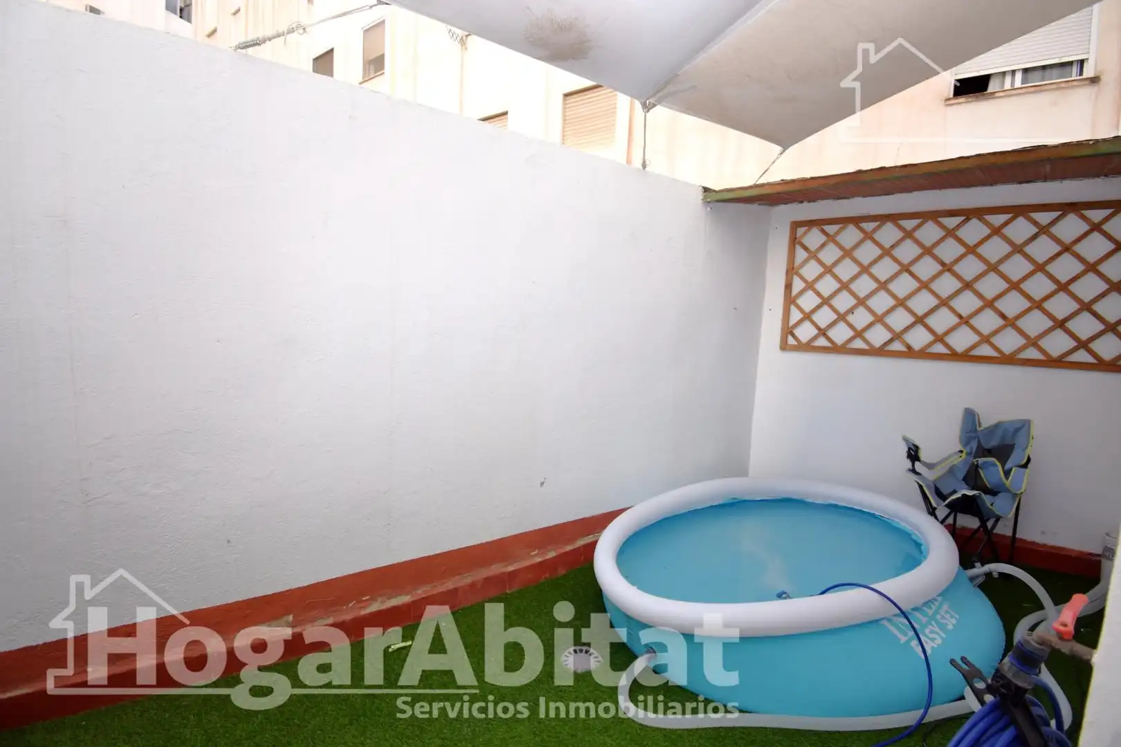 Jardín de Planta baja en venta en Burjassot con Aire acondicionado, Calefacción y Terraza