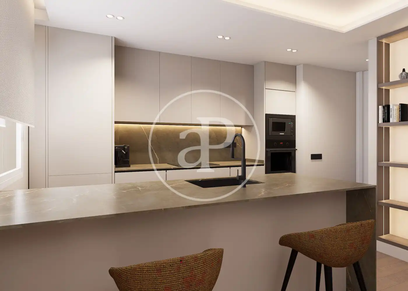 Cocina de Piso en venta en Madrid con Aire acondicionado, Calefacción y Terraza