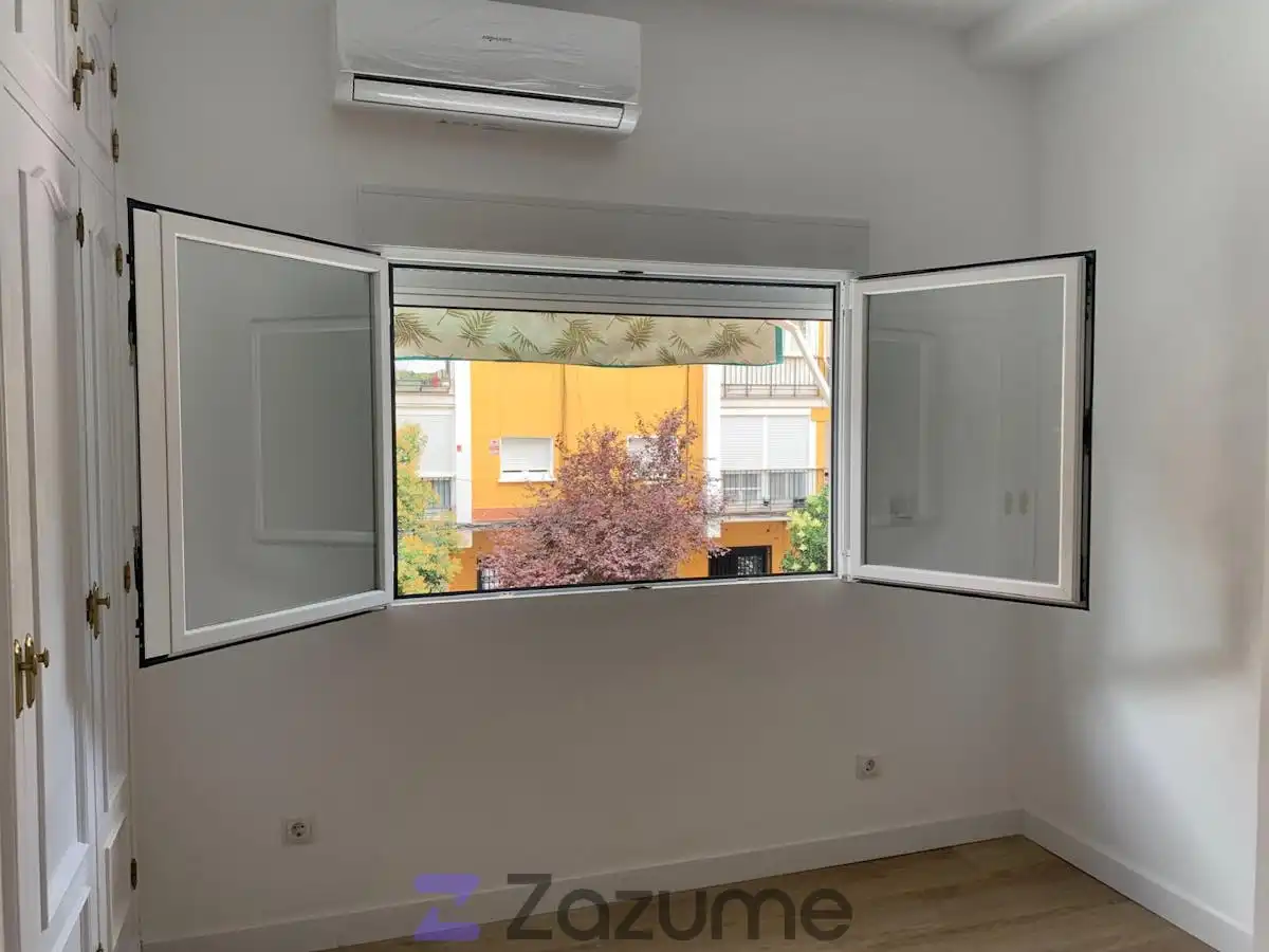 Terraza de Piso de alquiler en Madrid con Aire acondicionado, Calefacción y Horno