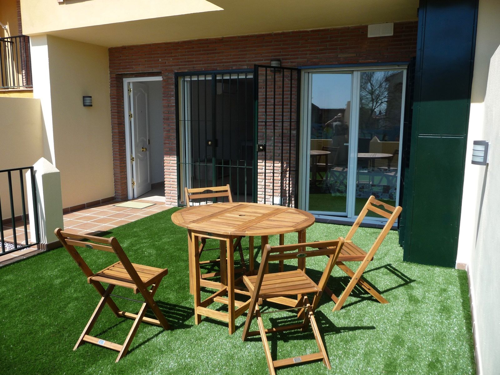 Terrassa de Apartament de lloguer en  Granada Capital amb Aire condicionat, Terrassa i Moblat