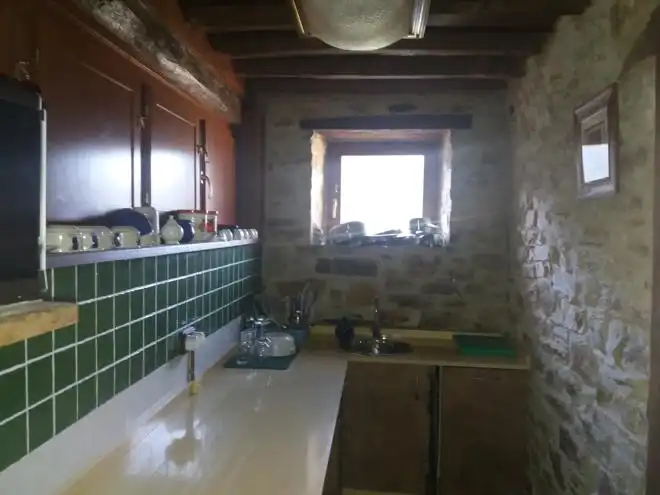 Cuina de Casa o xalet en venda en Cudillero amb Moblat
