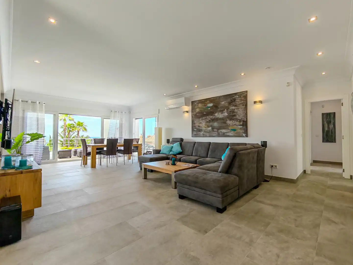 Living room of Houses for sale in Dénia  with Air Conditioner, Heating and Private garden