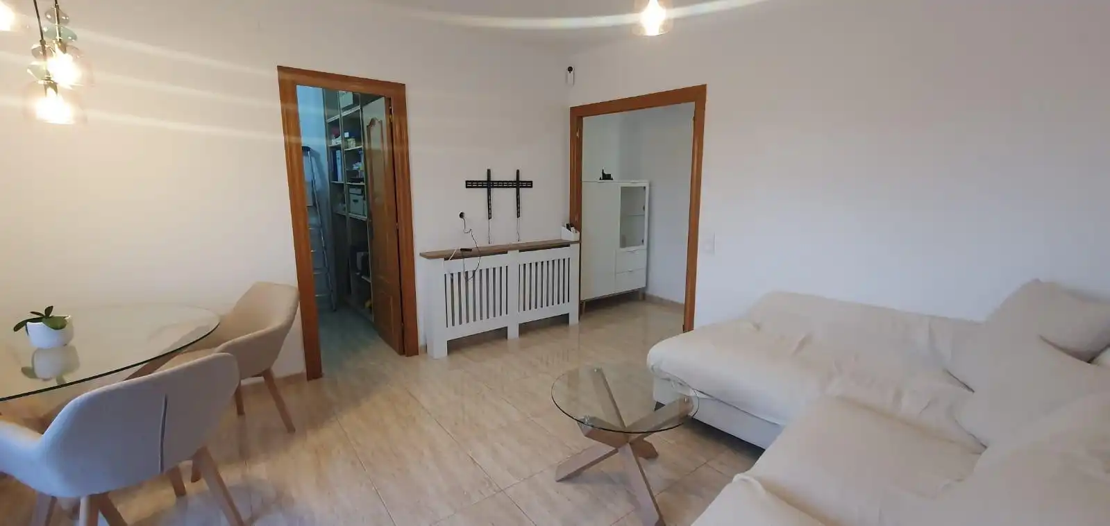 Wohnzimmer von Wohnungen zur Miete in Parets del Vallès mit Klimaanlage, Heizung und Terrasse