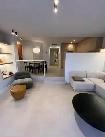 Sala d'estar de Apartament de lloguer en Palafrugell amb Aire condicionat, Calefacció i Terrassa
