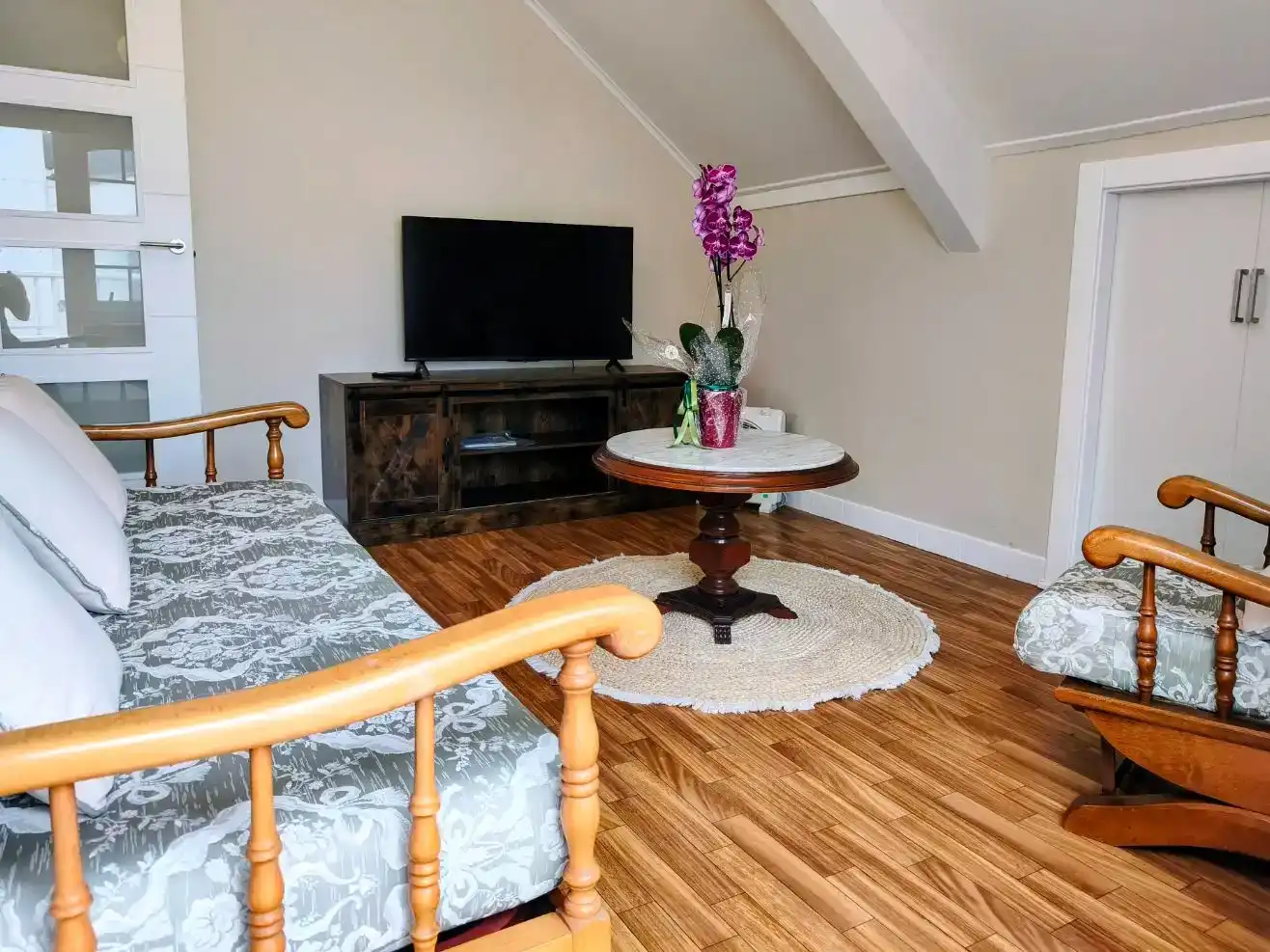 Wohnzimmer von Wohnungen zur Miete in Cedeira mit Balkon