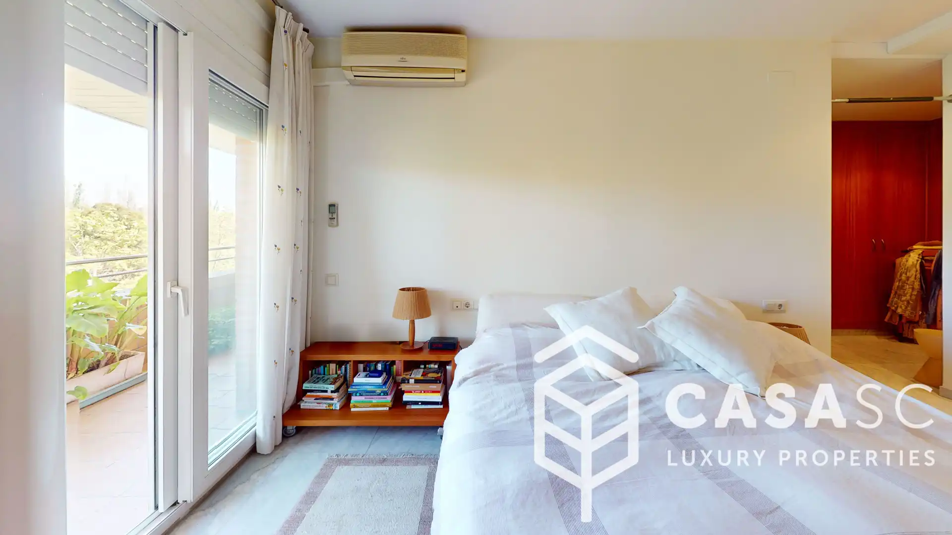 Exterior view of Attic for sale in Sant Cugat del Vallès  with Air Conditioner, Heating and Parquet flooring