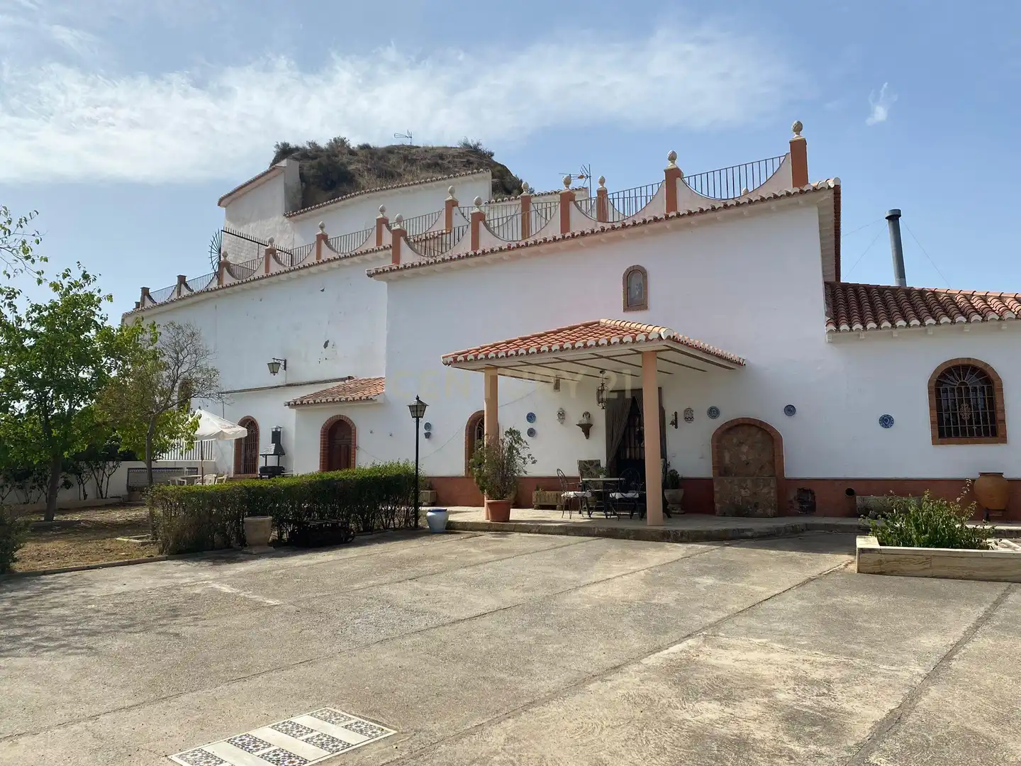 Vista exterior de Casa o chalet de alquiler en Guadix con Lavadora, Microondas y TV