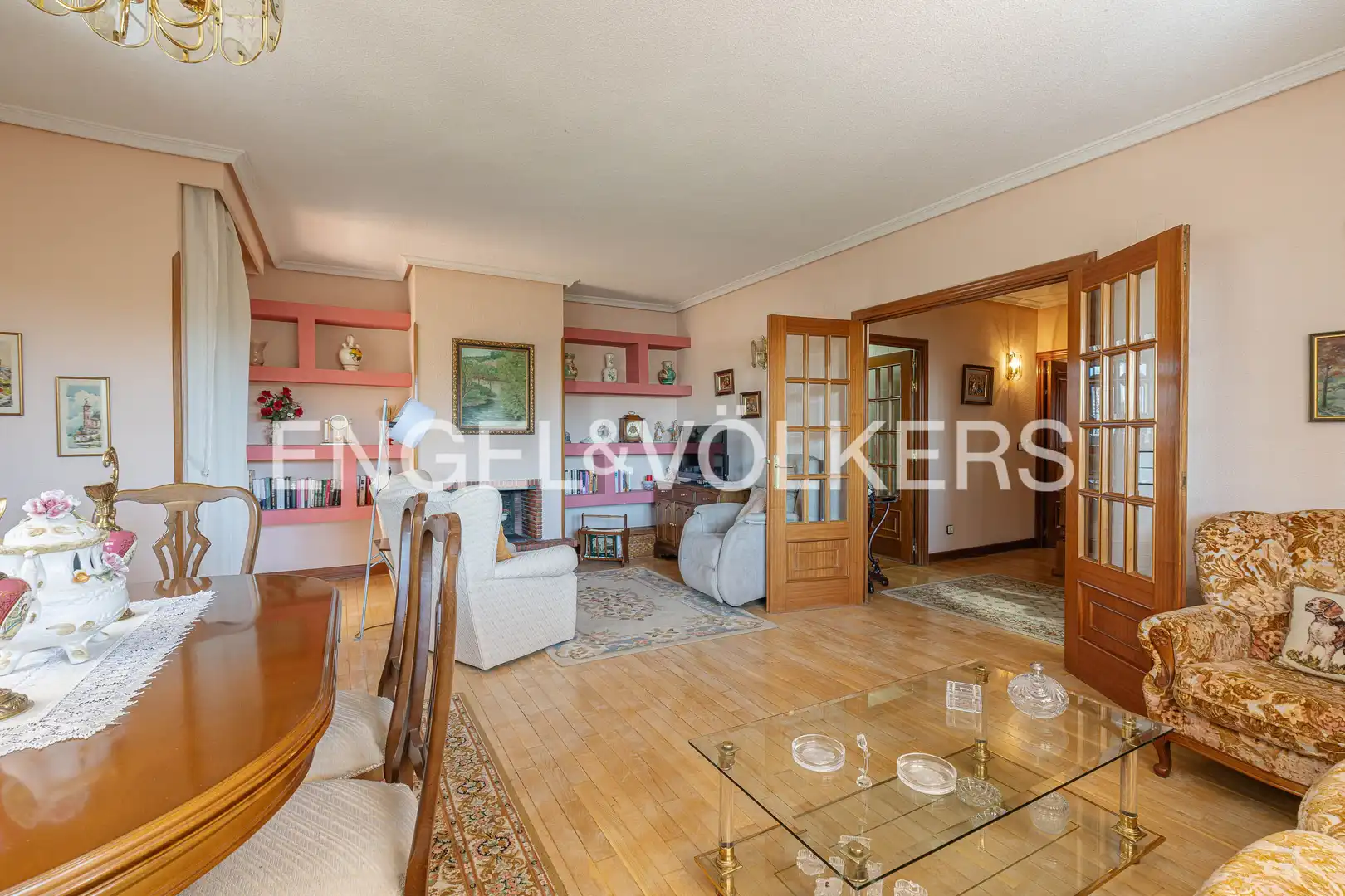 Sala de estar de Casa o chalet en venta en Torrelodones con Calefacción, Jardín privado y Terraza