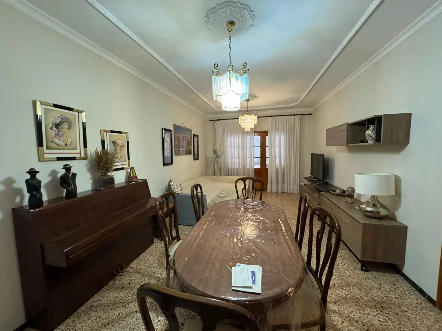 Sala de estar de Casa o chalet en venta en Arucas con Terraza, Amueblado y Balcón