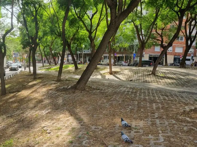 Vista exterior de Piso en venta en  Barcelona Capital con Balcón