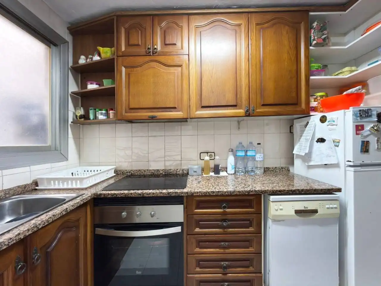 Küche von Wohnung zum Verkauf in Lloret de Mar mit Heizung, Möbliert und Balkon