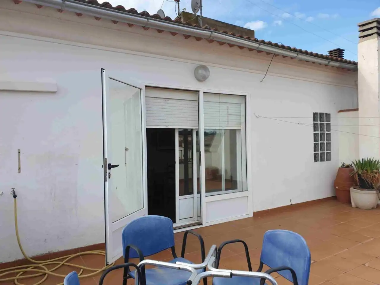 Außenansicht von Dachboden zur Miete in Pozohondo mit Terrasse und Möbliert