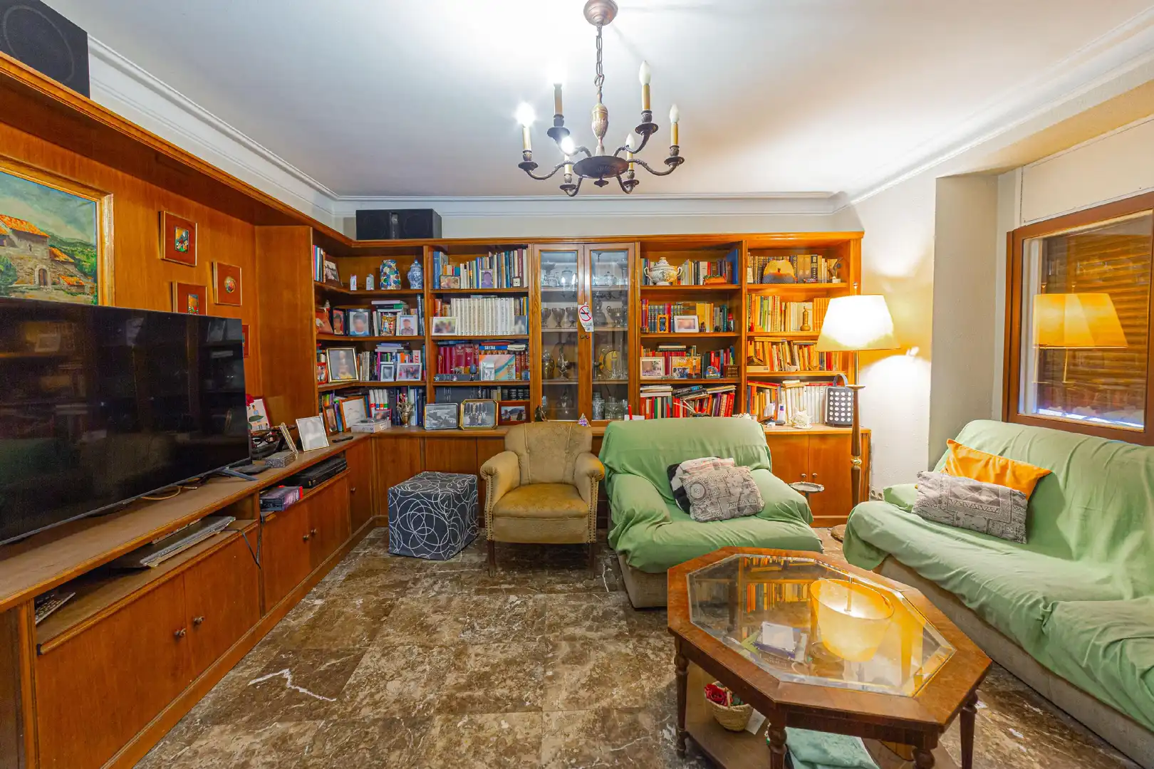 Living room of Houses for sale in Sant Feliu de Llobregat  with Heating, Private garden and Balcony