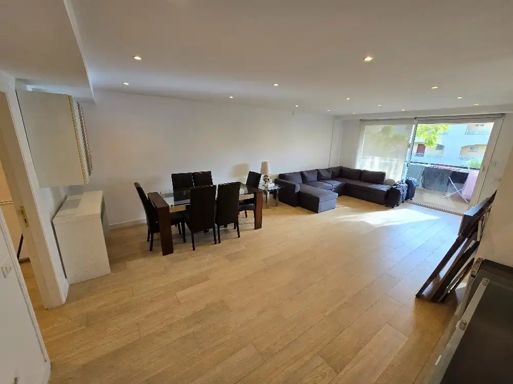 Living room of Flat for rent in Puerto de la Cruz  with Air Conditioner and Furnished