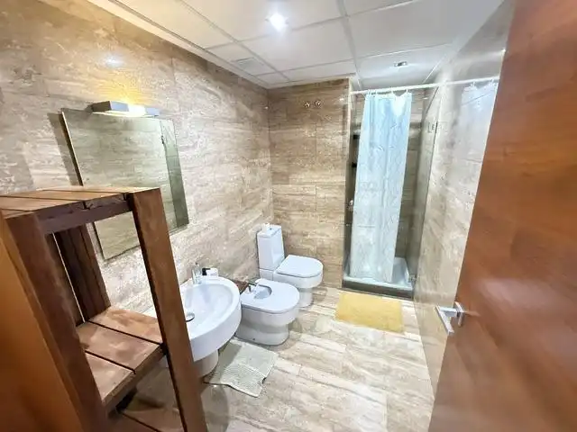 Baño de Ático de alquiler en Murcia con Aire acondicionado, Terraza y Amueblado