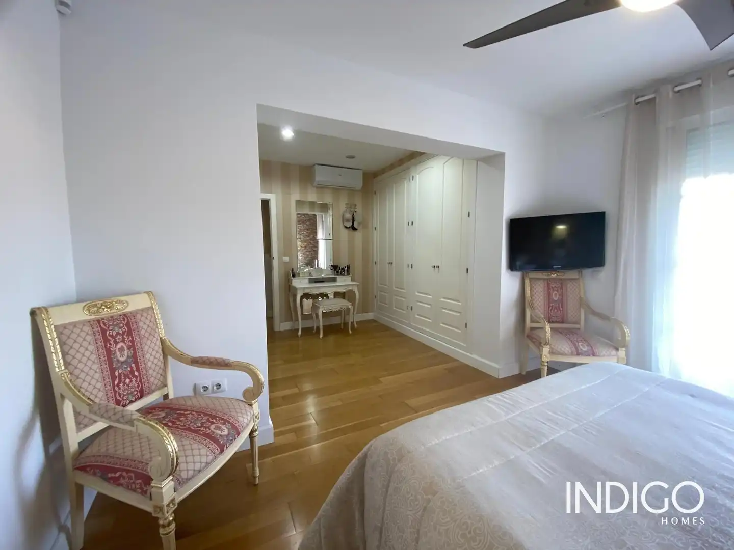 Bedroom of Houses for sale in Mutxamel  with Air Conditioner, Heating and Terrace