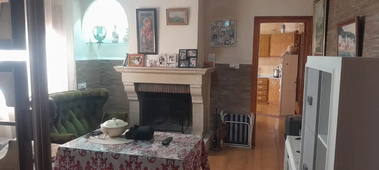 Wohnzimmer von Einfamilien-Reihenhaus zum Verkauf in Lúcar mit Möbliert