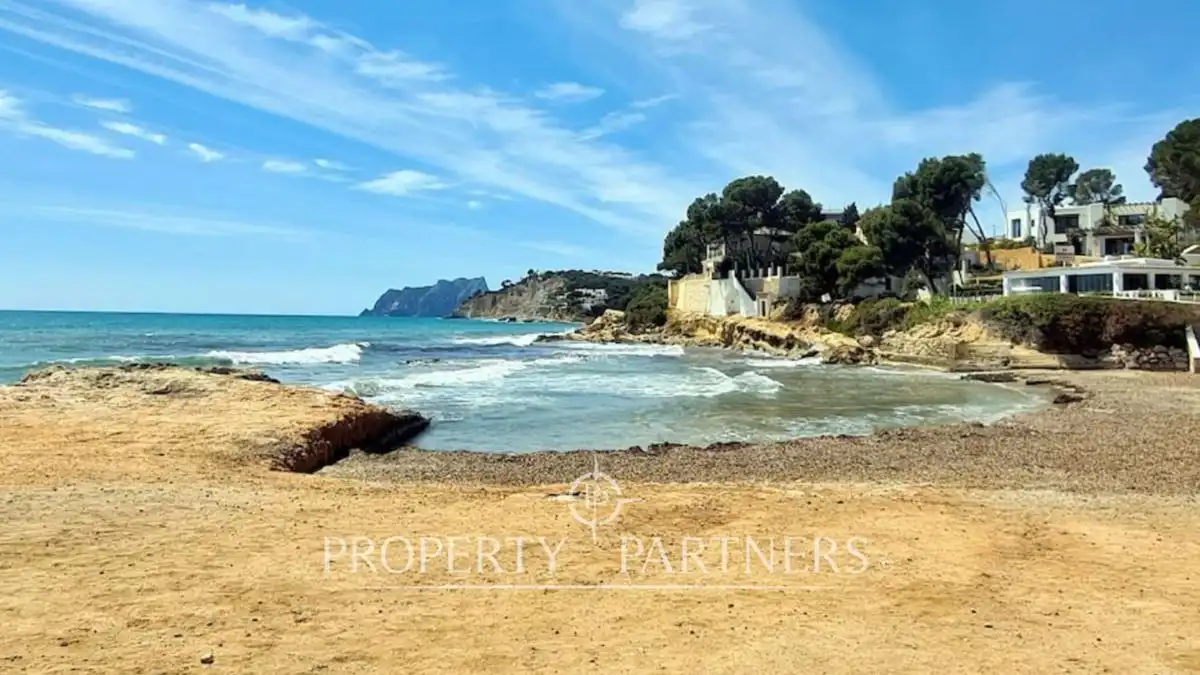 Vista exterior de Apartamento en venta en Moraira con Aire acondicionado, Terraza y Amueblado