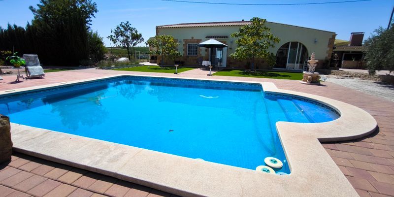 Swimming pool of House or chalet for sale in Calasparra  with Private garden and Terrace