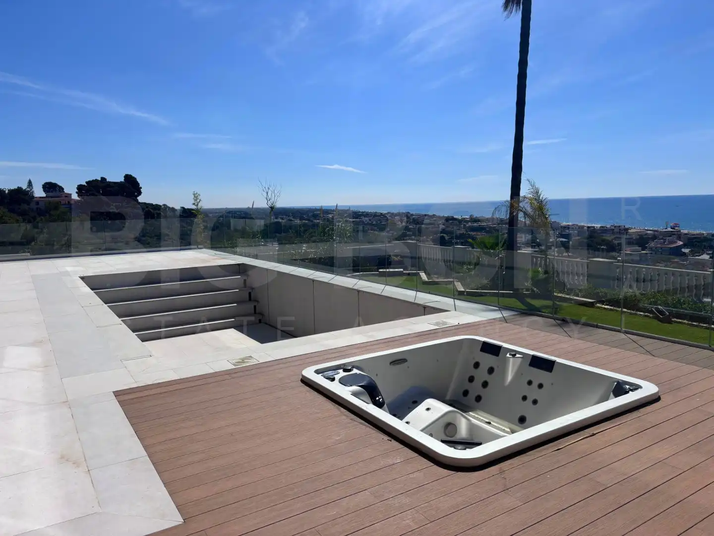Terraza de Casa o chalet de alquiler en Castelldefels con Aire acondicionado, Calefacción y Jardín privado