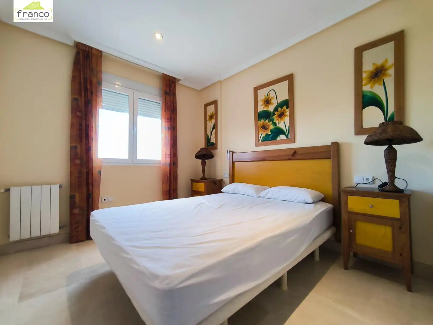 Schlafzimmer von Einfamilien-Reihenhaus zur Miete in Mojácar mit Privatgarten, Terrasse und Abstellraum