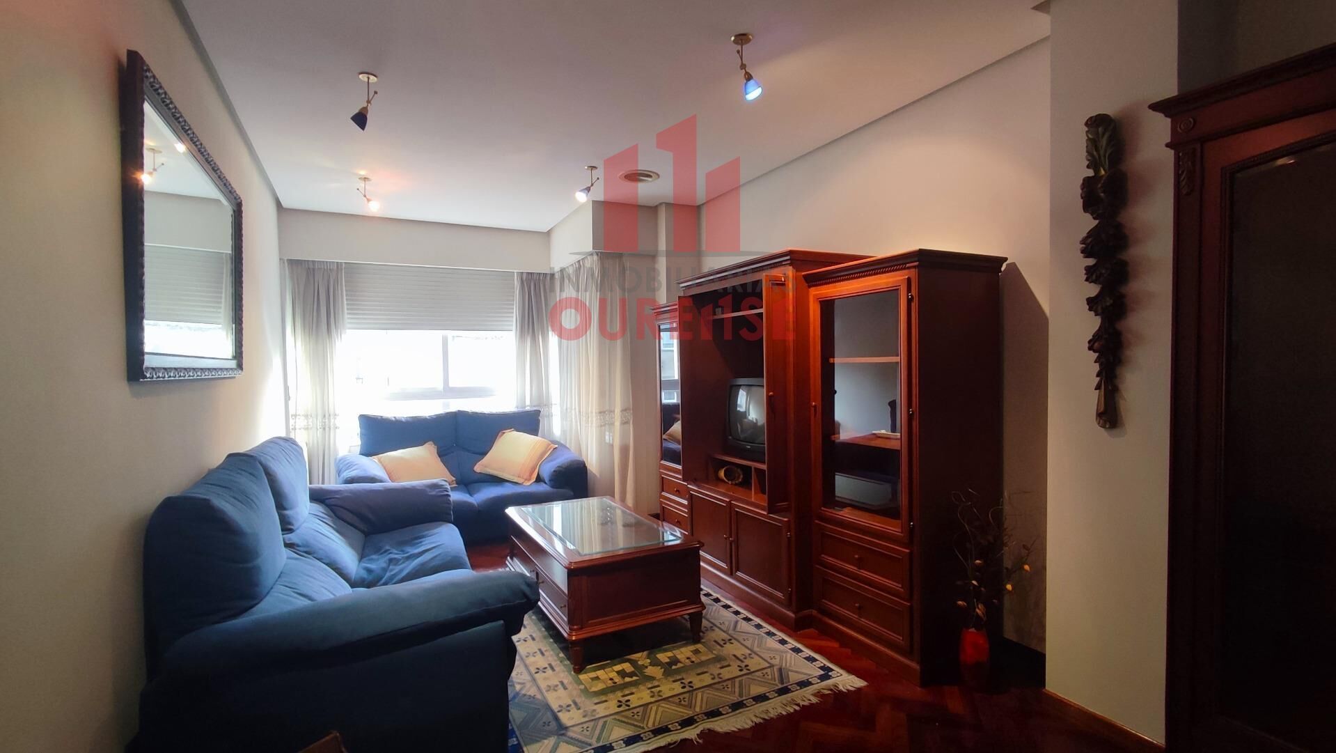 Living room of Flat for rent in Ourense Capital   with Storage room and Furnished