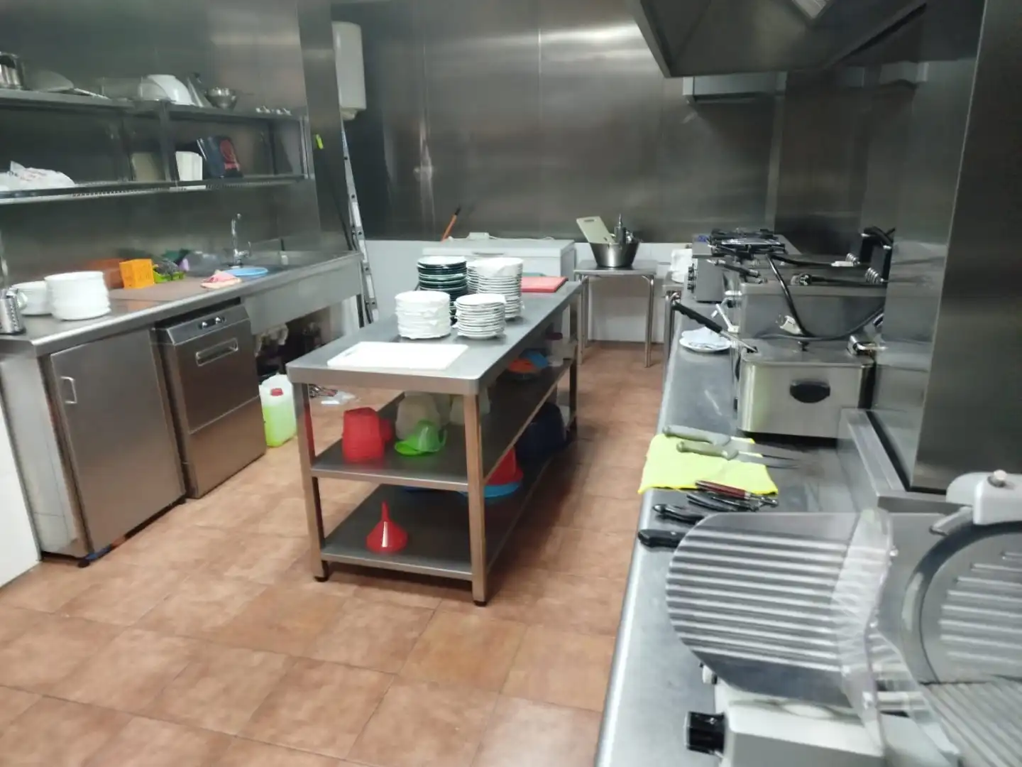 Küche von Geschaftsraum zum Verkauf in Álora, Málaga