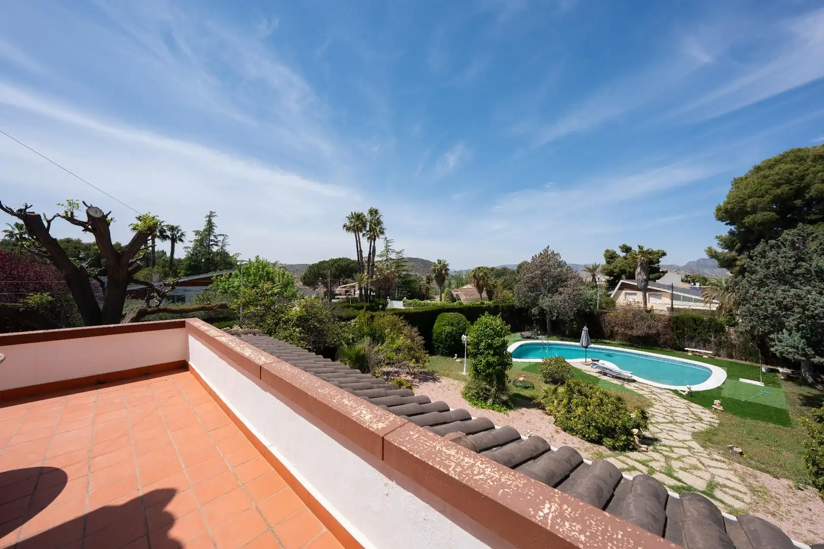 Jardí de Casa o xalet en venda en Petrer amb Aire condicionat, Piscina i Alarma
