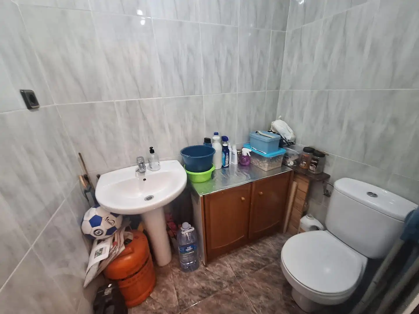 Bany de Casa o xalet en venda en Sabadell amb Aire condicionat i Terrassa