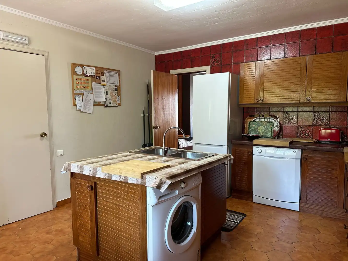 Cocina de Casa o chalet en venta en Agullent con Calefacción, Trastero y Amueblado