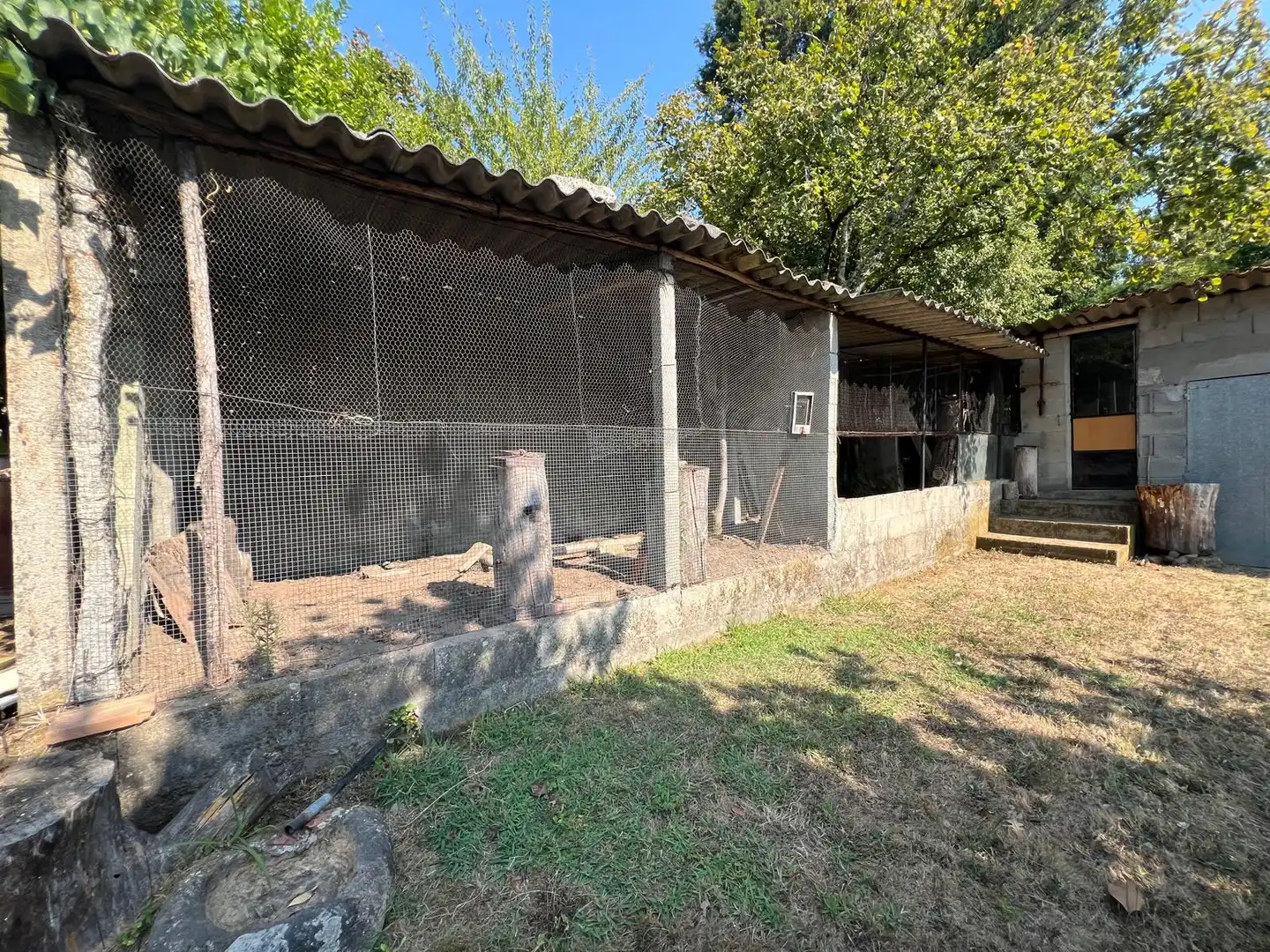 Vista exterior de Casa o chalet en venta en As Neves   con Calefacción, Jardín privado y Trastero
