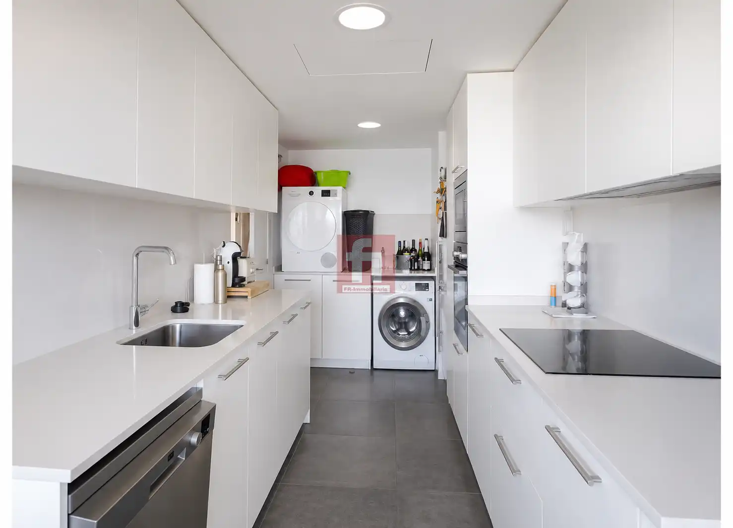 Küche von Wohnung zur Miete in Mataró mit Klimaanlage, Heizung und Parkett