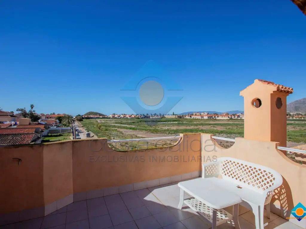 Terraza de Casa o chalet en venta en Mazarrón con Aire acondicionado, Jardín privado y Terraza
