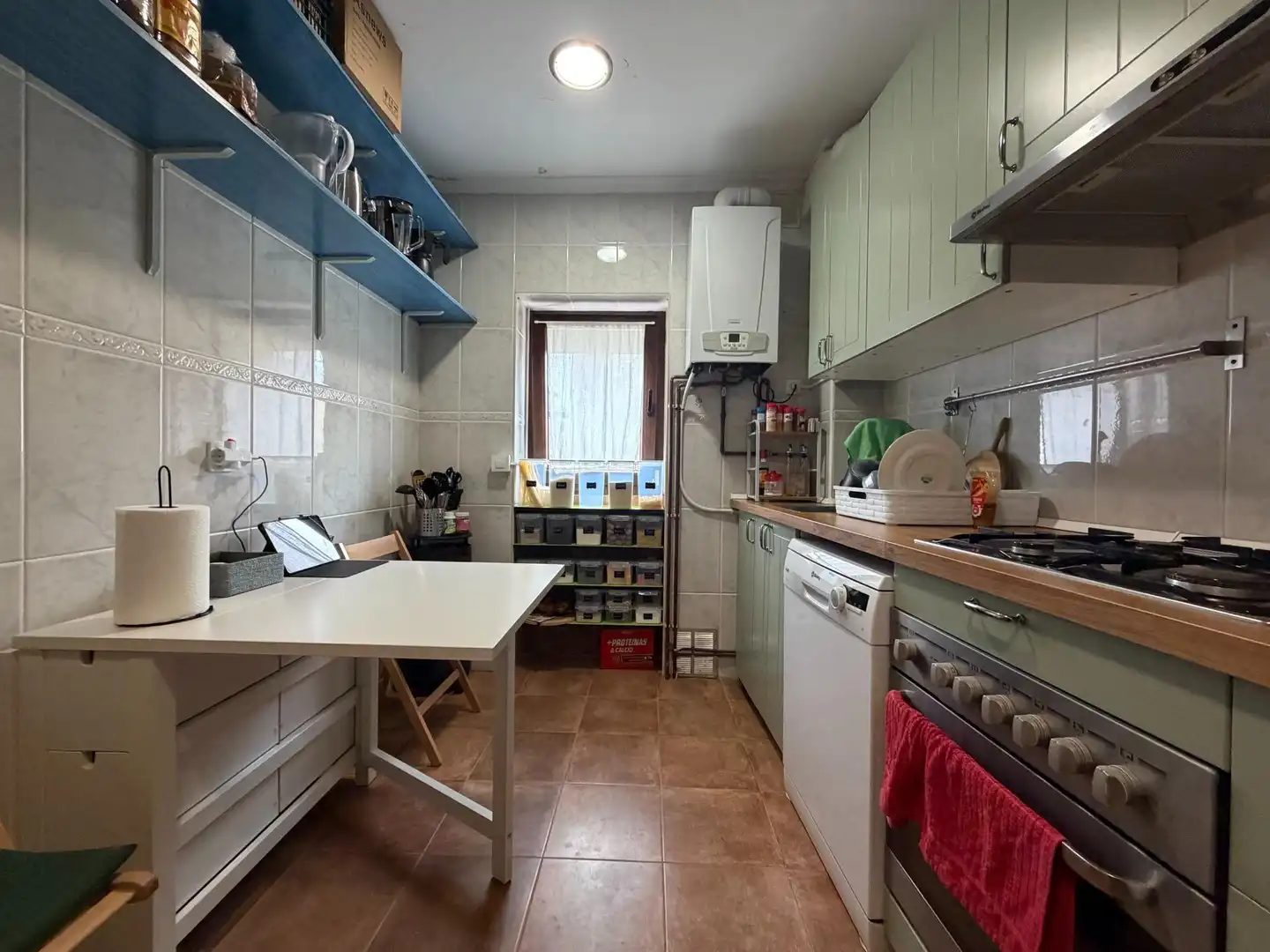 Cocina de Piso de alquiler en Santander con Calefacción