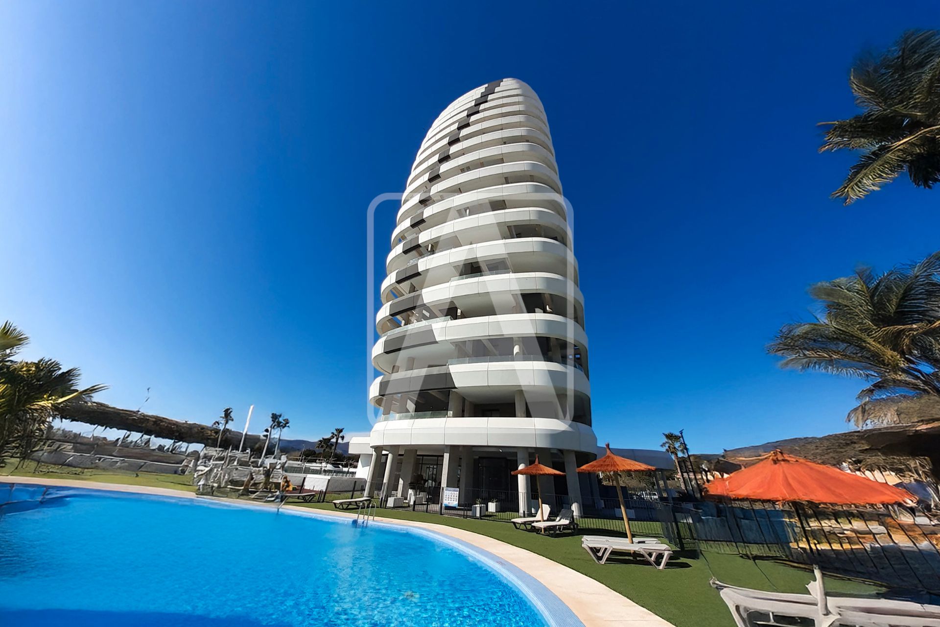 Exterior view of Apartment for sale in Calpe / Calp  with Air Conditioner, Terrace and Storage room