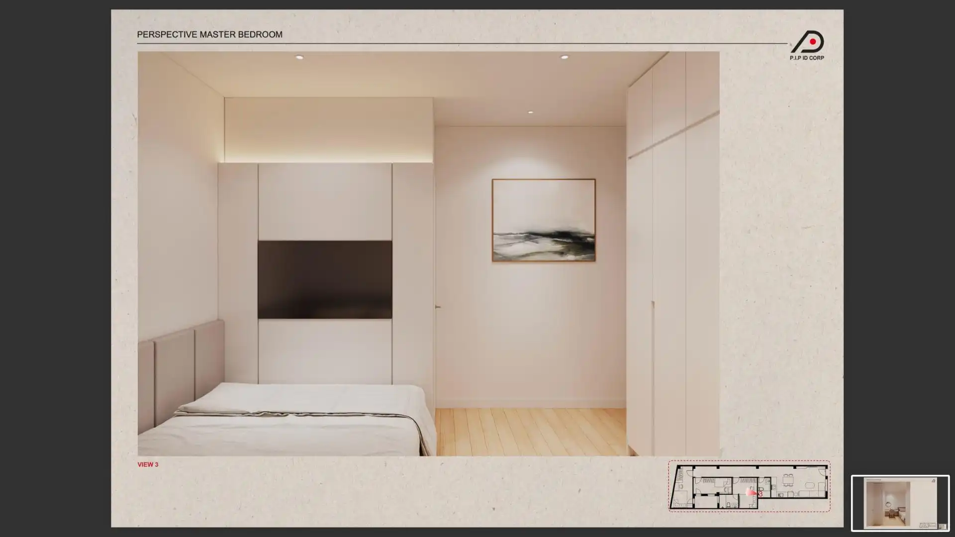 Bedroom of Flat for sale in Aspe  with Heating