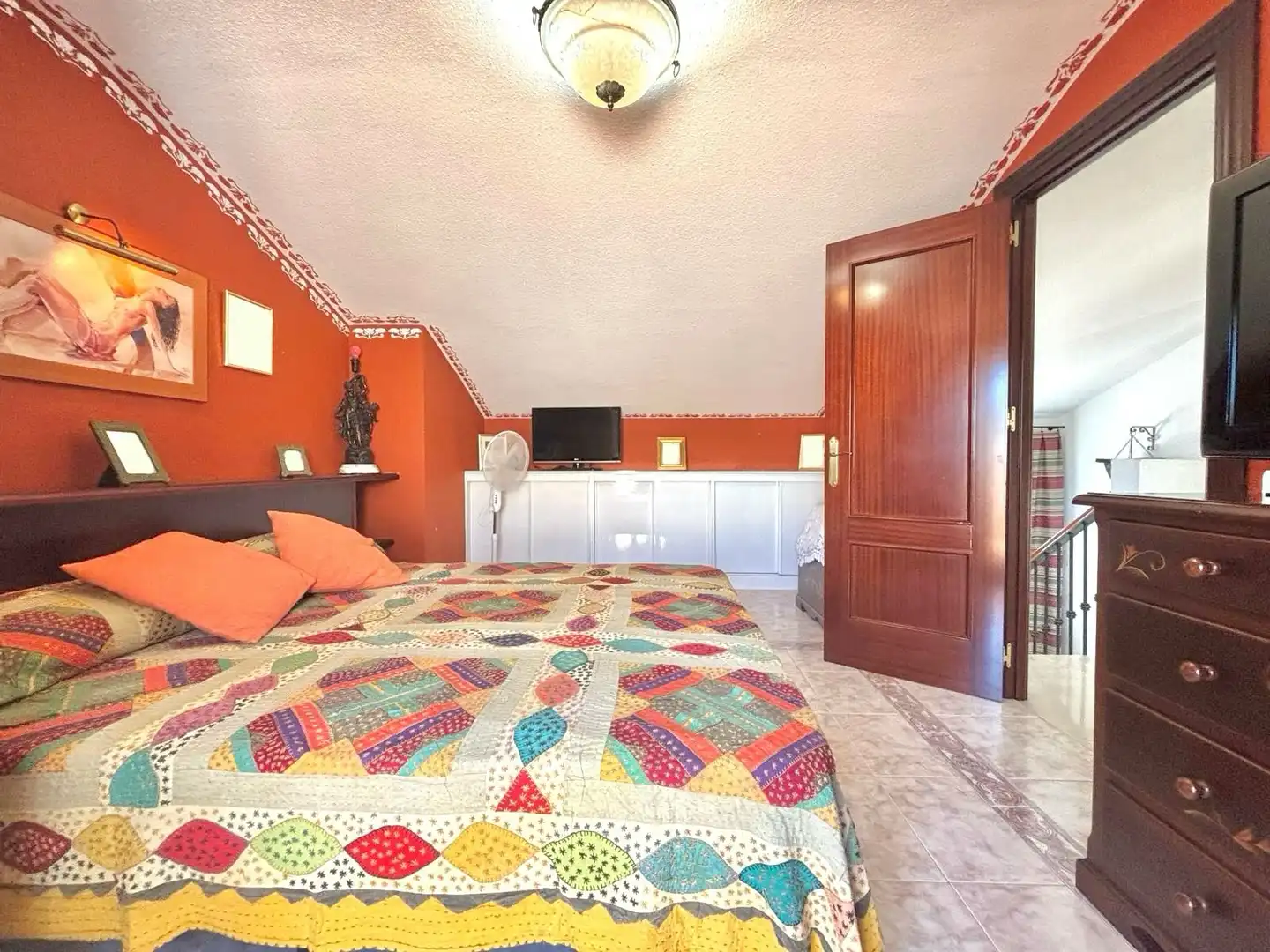 Bedroom of Duplexes for sale in Benalmádena  with Air Conditioner and Community pool