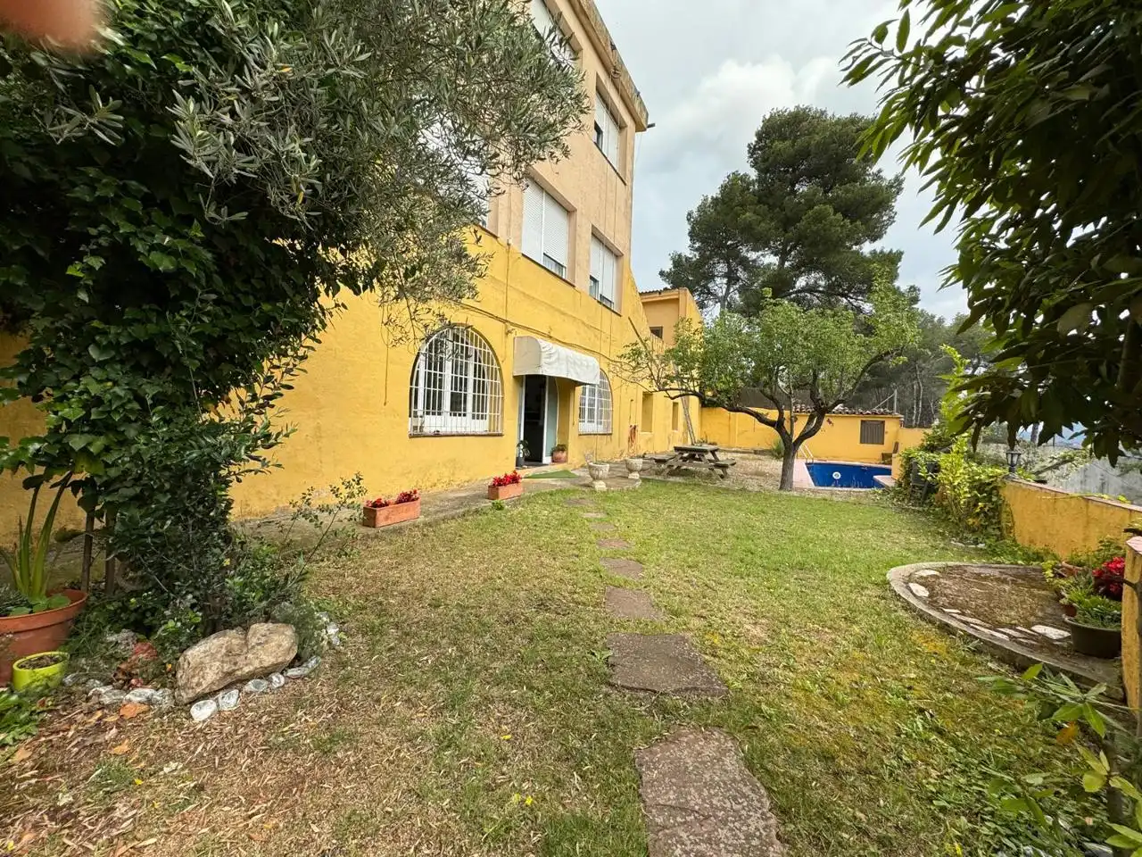 Jardín de Finca rústica en venta en Sant Fost de Campsentelles con Calefacción, Jardín privado y Parquet
