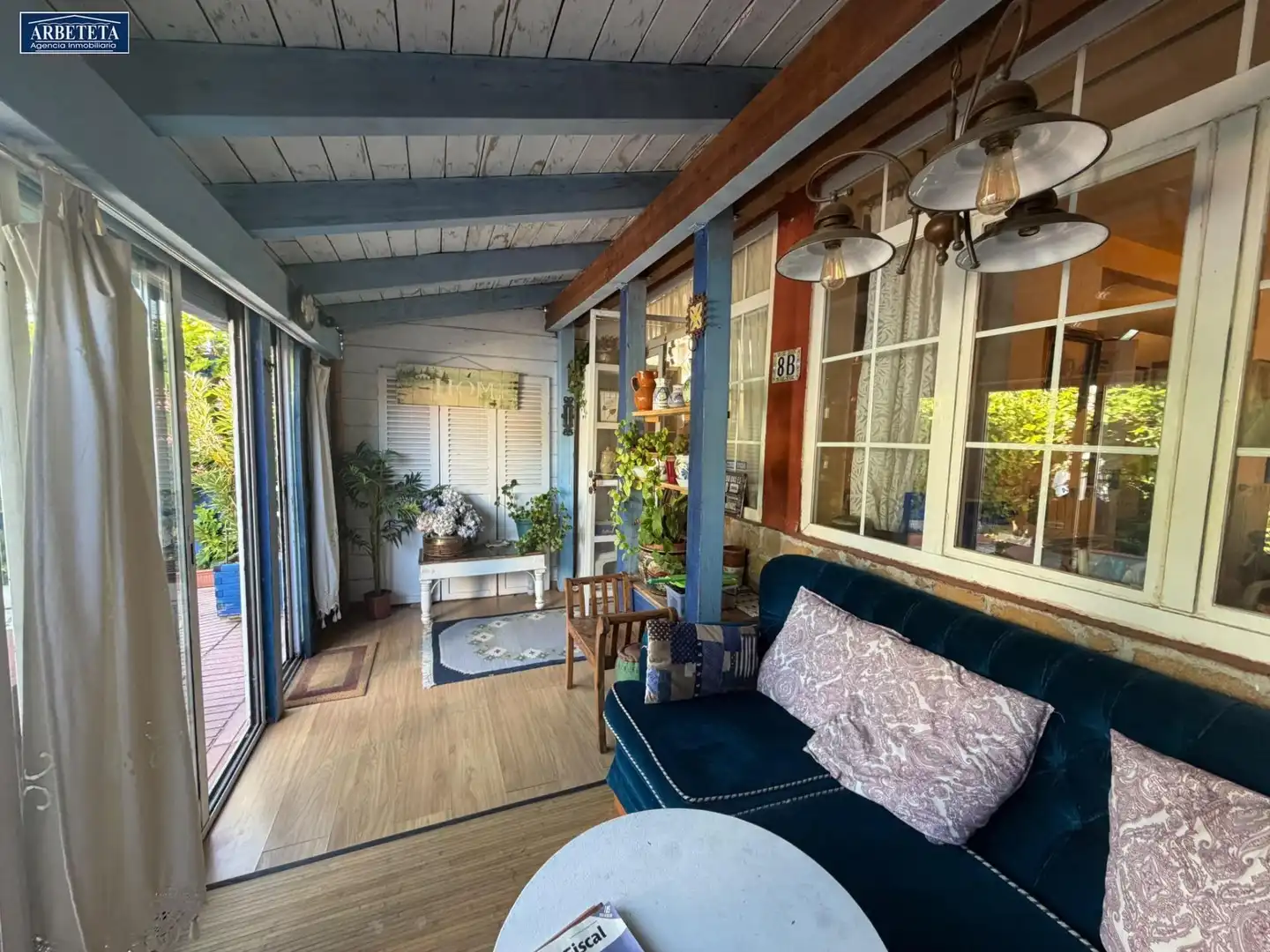Terrasse von Einfamilien-Reihenhaus zum Verkauf in Centenera mit Heizung, Privatgarten und Schwimmbad